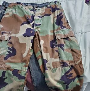 Men Adjustable Camo pant